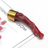 Natural Bamboo Coral Pendant for Jewelry Making Diy