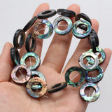 Natural Sea Beach Abalone Beads for Jewelry Making