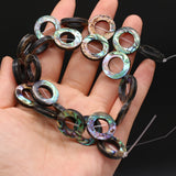Natural Sea Beach Abalone Beads for Jewelry Making