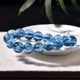 Natural Sea Popcorn Crystal Bracelet 8mm-12mm