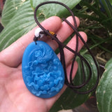Sea Sky River Stone Phoenix Dance Pendant