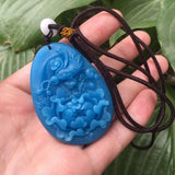 Sea Sky River Stone Phoenix Dance Pendant