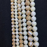 Mother-of-pearl Beads 8-12mm for DIY Jewelry Making