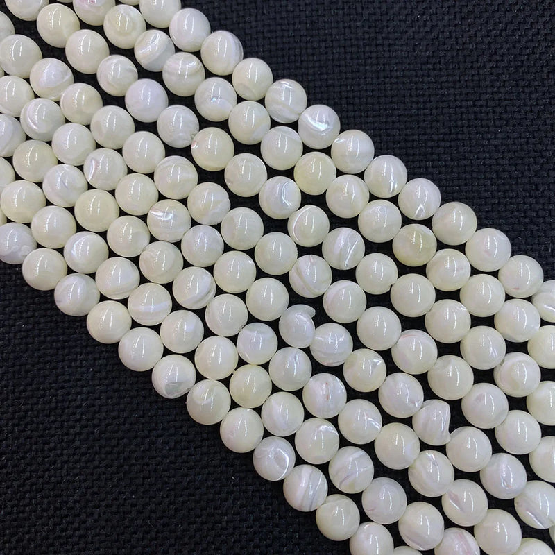 Mother-of-pearl Beads 8-12mm for DIY Jewelry Making