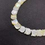 Sea Shell Beads 9x10mm Cat Head Shape DIY Necklace Earrings Jewelry