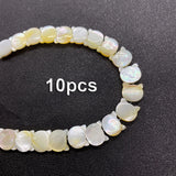 Sea Shell Beads 9x10mm Cat Head Shape DIY Necklace Earrings Jewelry