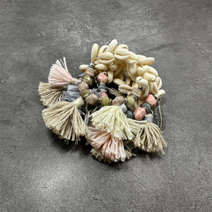 Sea Shell Bracelets for Women Stone Tassel Chain Beads Charm Boho Beach Jewelry