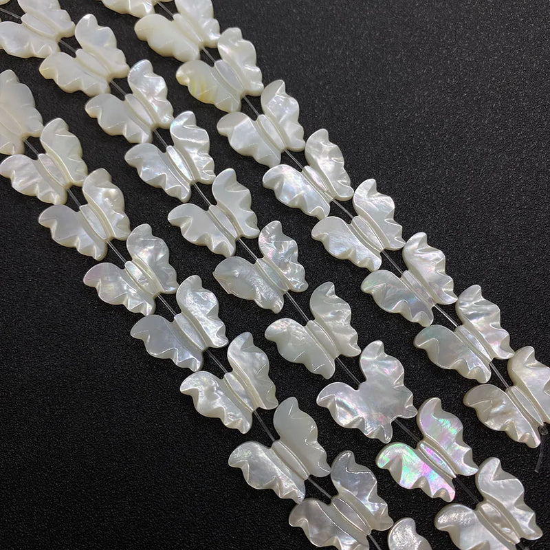 Sea Shell Butterfly Necklace Bracelet Set Glamour Lady Jewelry