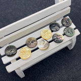 Sea Shell Carved Moon Stars Smiley Face Beads for DIY Necklace