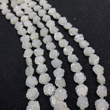 Sea Shell Loose Beads Rose Flower Shape DIY Craft Pendant Jewelry