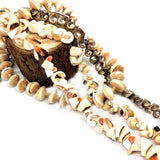 Natural Sea Shell Necklace Beads 11-14mm Conch Loose Bead Charm Jewelry DIY
