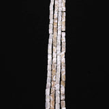 Natural Sea Shell Rectangular Beads for DIY Charm Jewelry