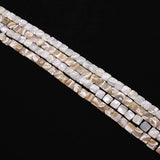 Square Sea Shell Beads for Charm Jewelry Making