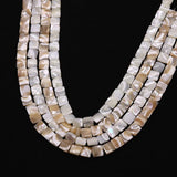 Square Sea Shell Beads for Charm Jewelry Making
