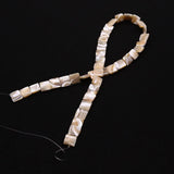 Square Sea Shell Beads for Charm Jewelry Making