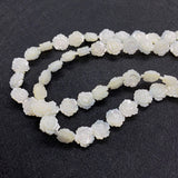 Seawater Shell Carved Rose Beads 8/10/12mm Butterfly Beads Charm