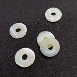 Sea Shell Beads for Jewelry Making - Ring-shaped Shell Charms