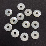 Sea Shell Beads for Jewelry Making - Ring-shaped Shell Charms