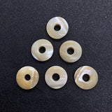 Sea Shell Beads for Jewelry Making - Ring-shaped Shell Charms