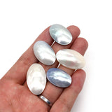 Seawater Shell Oval Ring 20-35mm DIY Jewelry Making
