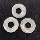 Seawater Shell Ring Heart Pendant DIY Jewelry Necklace Accessory