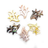 Natural Seawater Shell Seaweed Pendant for Marine Jewelry DIY Charm
