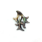 Natural Seawater Shell Seaweed Pendant for Marine Jewelry DIY Charm