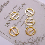 Seawater Yellow Shell Spacer Beads for Jewelry Making