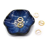 Seawater Yellow Shell Spacer Beads for Jewelry Making