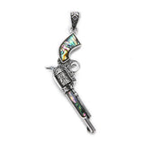 Abalone Mother of Pearl Shell Charms Pendants for DIY Necklace Making