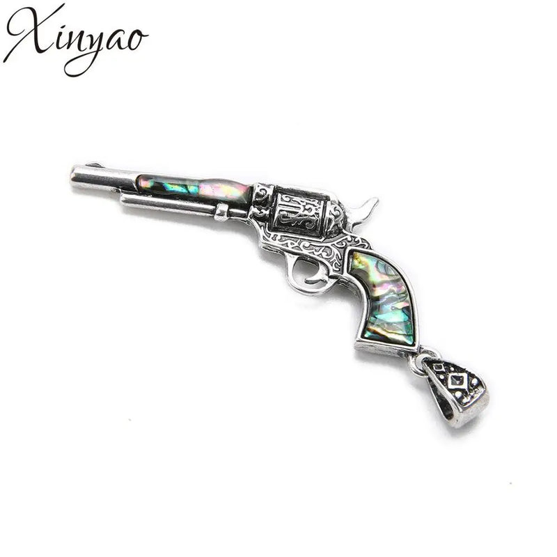Abalone Mother of Pearl Shell Charms Pendants for DIY Necklace Making