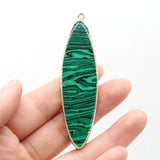 Agate Flat Round Women Jewelry Pendant DIY Necklace Bracelet 20x75Mm
