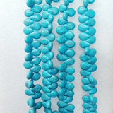 Pine Stone Flat Drop Loose Beads 10-18m for Jewelry Making