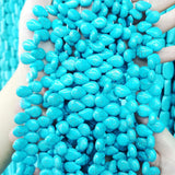 Pine Stone Flat Drop Loose Beads 10-18m for Jewelry Making