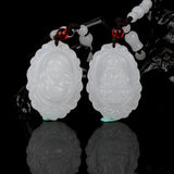 Natural Stone Buddha Pendant Guanyin Buddhism Goddess