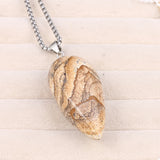 Agate Strawberry Crystal Pendant Necklace