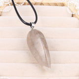 Agate Strawberry Crystal Pepper Pendant Necklace
