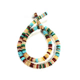 Semi-Precious Stone Beads Disc Shape DIY Jewelry Making