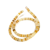 Semi-Precious Stone Beads Disc Shape DIY Jewelry Making