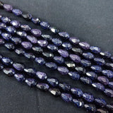 Natural Stone Beads Strand Tiger Eye Rose Water Drop Round 8*12mm
