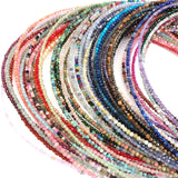 Tourmaline Crystal Necklace Bracelet Gem Jewelry 2mm