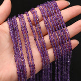 Amethyst 4mm Stone Beads for DIY Necklace Earrings