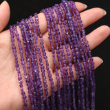 Amethyst 4mm Stone Beads for DIY Necklace Earrings