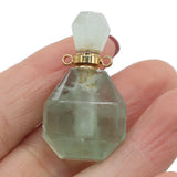 Tiger Eye Perfume Bottle Pendant Essential Oil Diffuser Charm