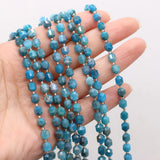 Apatite 6mm Round Cut Bead for Jewelry Making