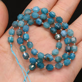 Apatite 6mm Round Cut Bead for Jewelry Making