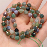 6mm Agate Round Cut Bead DIY Jewelry Making Necklace Bracelet Gift