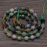 6mm Agate Round Cut Bead DIY Jewelry Making Necklace Bracelet Gift