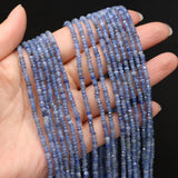 Faceted Kyanite Loose Beads for DIY Jewelry Making
