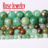 Chrysoprase Jades Stone Beads 4/6/8/10 MM Size
